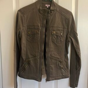 Forest green utility jacket size medium